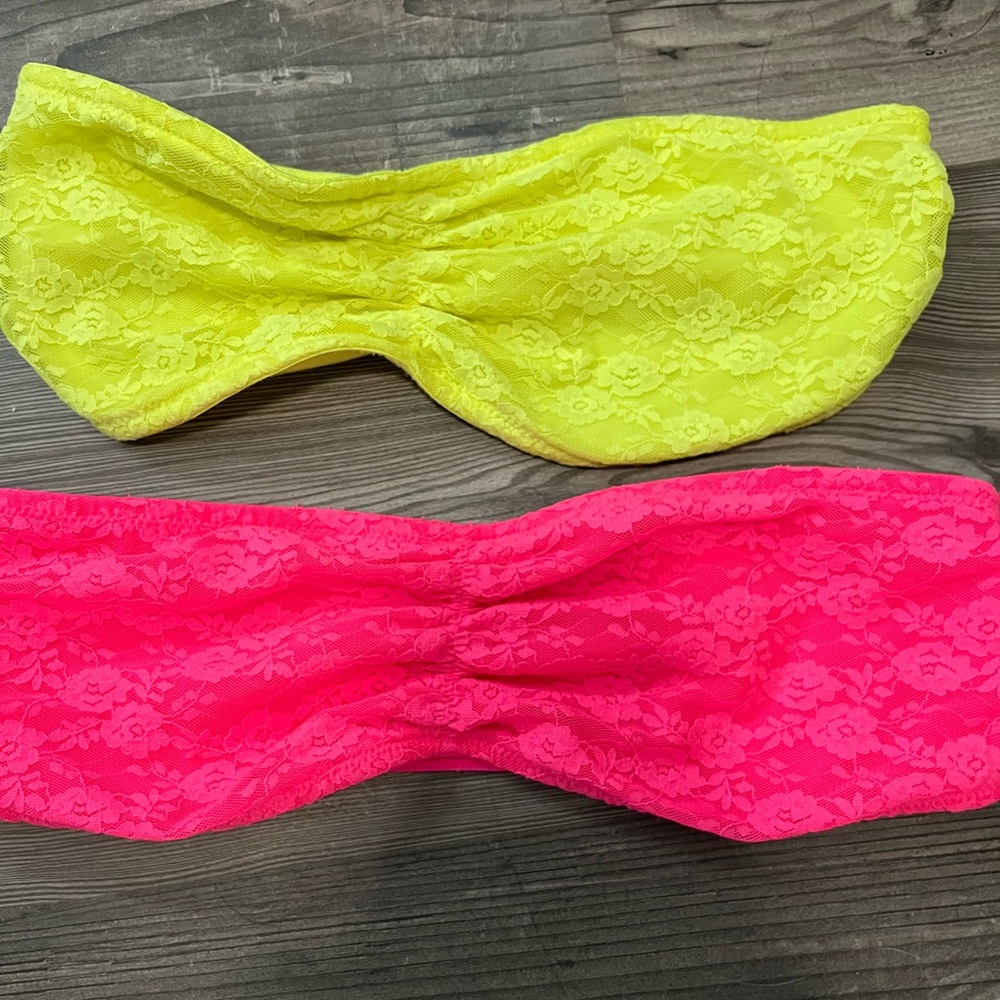 Bandaeu bra set
